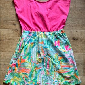 Lilly Pulitzer Pink and Multicolor Kids Dress